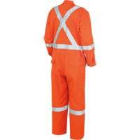 7708A Combines ignifuges et r&eacute;sistants aux arcs &eacute;lectriques &agrave; haute visibilit&eacute; The Rock FR-Tech, Taille 36, Orange haute visibilit&eacute;, 10 cal/cm² Helyx Safety & Industrial Supplies