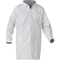 KleenGuard A40 Lab Coat, 2X-Large, White Helyx Safety & Industrial Supplies