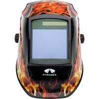 Casque de soudeur autonoircissant Leadhead, 3,8" lo x 3,4" la Champ de vision, Teinte 9 - 13 Helyx Safety & Industrial Supplies