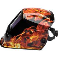 Casque de soudeur autonoircissant Leadhead, 3,8" lo x 3,4" la Champ de vision, Teinte 9 - 13 Helyx Safety & Industrial Supplies