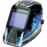 Casque de soudeur autonoircissant Leadhead, 3,8" lo x 3,4" la Champ de vision, Teinte 9 - 13 Helyx Safety & Industrial Supplies