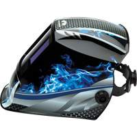 Casque de soudeur autonoircissant Leadhead, 3,8" lo x 3,4" la Champ de vision, Teinte 9 - 13 Helyx Safety & Industrial Supplies