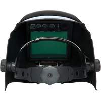 Casque de soudeur autonoircissant Leadhead, 3,8" lo x 3,4" la Champ de vision, Teinte 9 - 13, Noir Helyx Safety & Industrial Supplies