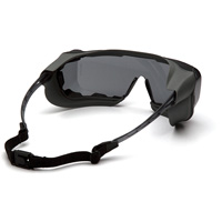 Lunettes &agrave; coques de s&eacute;curit&eacute; Cappture Plus, Lentille Gris, Antibu&eacute;e, Ventilation Ferm&eacute; Helyx Safety & Industrial Supplies