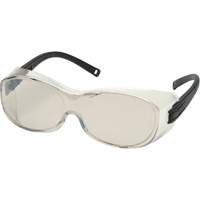 Lunettes de s&eacute;curit&eacute; OTS, Lentille Miroir int&eacute;rieur/ext&eacute;rieur, ANSI Z87+/R&eacute;pond ou surpasse la norme CSA Z94.3 Helyx Safety & Industrial Supplies