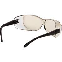Lunettes de s&eacute;curit&eacute; OTS, Lentille Miroir int&eacute;rieur/ext&eacute;rieur, ANSI Z87+/R&eacute;pond ou surpasse la norme CSA Z94.3 Helyx Safety & Industrial Supplies