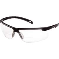 H2MAX Reader Lens with Black Frame, Anti-Fog, Clear, 2.0 Diopter Helyx Safety & Industrial Supplies