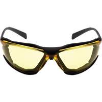 Lunettes de s&eacute;curit&eacute; Proximity, Lentille Ambr&eacute;e, Antibu&eacute;e, ANSI Z87+/R&eacute;pond ou surpasse la norme CSA Z94.3 Helyx Safety & Industrial Supplies