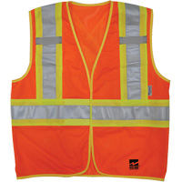 Veste Open Road “BTE”, Orange haute visibilit&eacute;, Moyen/Petit Helyx Safety & Industrial Supplies