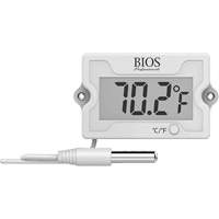 Panel Mount Thermometer, Contact, Digital, -58-230°F (-50-110°C) Helyx Safety & Industrial Supplies