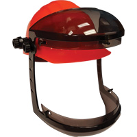 Facetec with Cap Attachment for Slotted Hard Hats, Ratchet Suspension Helyx Safety & Industrial Supplies