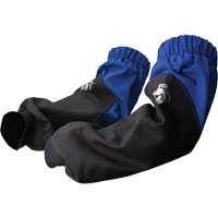 BSX&reg; FR Cotton Sleeves, 19" L, Black/Blue Helyx Safety & Industrial Supplies