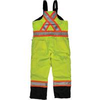 Salopette de s&eacute;curit&eacute; isolante en tissu ind&eacute;chirable, Polyester, T-petit, Jaune lime haute visibilit&eacute; Helyx Safety & Industrial Supplies