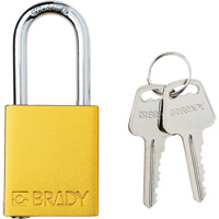 Cadenas de s&eacute;curit&eacute;, Cadenas de s&eacute;curit&eacute;, Cl&eacute;s diff&eacute;rentes, Aluminium, Largeur de 1-1/2" Helyx Safety & Industrial Supplies