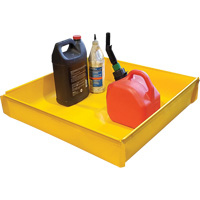 Flexible Utility Tray, 12" L x 12" W x 2 US gal. Spill Capacity Helyx Safety & Industrial Supplies
