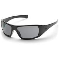 Lunettes de s&eacute;curit&eacute; &agrave; monture compl&egrave;te Goliath, Lentille Gris, Polaris&eacute;, ANSI Z87+/R&eacute;pond ou surpasse la norme CSA Z94.3 Helyx Safety & Industrial Supplies