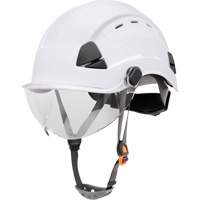 Casque de s&eacute;curit&eacute; Fibre Metal, R&eacute;pond aux normes CSA type 2, Suspension Rochet, Non ventil&eacute; Helyx Safety & Industrial Supplies