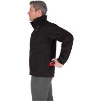 Manteau chauffante M12 ToughShell avec pile, Hommes, Petit, Noir Helyx Safety & Industrial Supplies