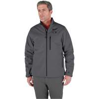 Manteau chauffante M12 ToughShell (manteau seulement), Hommes, Moyen, Gris Helyx Safety & Industrial Supplies