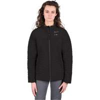 Manteau chauffant M12 Axis avec pile, Femmes, Grand, Noir Helyx Safety & Industrial Supplies