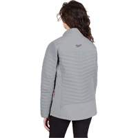 Manteau chauffant M12 Axis avec pile, Femmes, Petit, Gris Helyx Safety & Industrial Supplies