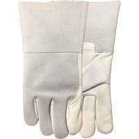 2757E Fabulous Fabricator Fitter's Gloves, Small, Grain Cowhide Palm, Cotton Fleece Inner Lining Helyx Safety & Industrial Supplies