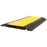 Polyurethane Cable Protector, 5 Channels, 35.43" L x 19.69" W x 2" H Helyx Safety & Industrial Supplies