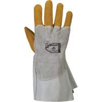 Gants de soudage 335DBP Endura, Cuir de vache refendu/Cuir d'&eacute;lan refendu, Taille Petit Helyx Safety & Industrial Supplies