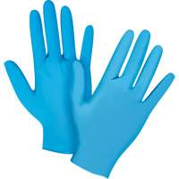Emballages de gants jetables pour machine distributrice, Petit, Nitrile, 4,5 mils, Sans poudre, Bleu, Classe 2 Helyx Safety & Industrial Supplies