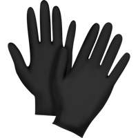Emballages de gants jetables pour machine distributrice, Petit, Nitrile, 5 mils, Sans poudre, Noir, Classe 2 Helyx Safety & Industrial Supplies