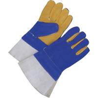 Lined Welder's Gloves with 5" Cuff, Split Cowhide, Size 2X-Large Helyx Safety & Industrial Supplies