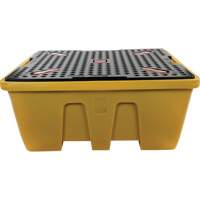 IBC Spill Pallet, 333 US gal. Spill Capacity, 66" x 66" x 27.5" Helyx Safety & Industrial Supplies