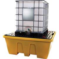 Palette de d&eacute;versements IBC, Capacit&eacute; de d&eacute;versement 333 gal. US, 66" x 66" x 27,5" Helyx Safety & Industrial Supplies