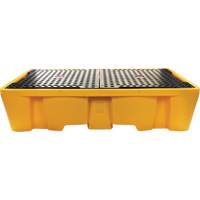Double IBC Spill Pallet, 317 US gal. Spill Capacity, 89" x 57" x 23" Helyx Safety & Industrial Supplies