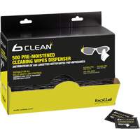 Lingettes nettoyantes pr&eacute;mouill&eacute;es B-Clean B500 Helyx Safety & Industrial Supplies