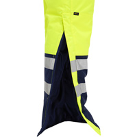 Salopette pour le froid extr&ecirc;me Bisley, Polyester, Petit, Jaune lime haute visibilit&eacute; Helyx Safety & Industrial Supplies