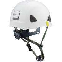 Casque de s&eacute;curit&eacute; d'escalade Fibre Metal, R&eacute;pond aux normes CSA type 2, Suspension Rochet, Non ventil&eacute; Helyx Safety & Industrial Supplies