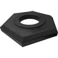 Base de canaliseur en caoutchouc, 15 lb Helyx Safety & Industrial Supplies