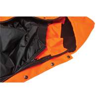 Waterproof 7-in-1 Winter Parka, High Visibility Orange, Medium Helyx Safety & Industrial Supplies