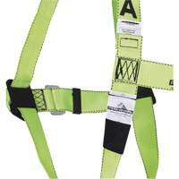FBH-10022A Compliance Series Safety Harness, CSA Certified, Class A, 400 lbs. Cap. Helyx Safety & Industrial Supplies