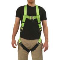 FBH-10000L Contractor Series Safety Harness, CSA Certified, Class AL, 400 lbs. Cap. Helyx Safety & Industrial Supplies