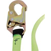SA-54000-6 Shock Absorbing Lanyard, 6', Snap Hook Center, Snap Hook Leg Ends, Polyester Helyx Safety & Industrial Supplies