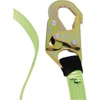 SA-54000-6 Shock Absorbing Lanyard, 6', Snap Hook Center, Snap Hook Leg Ends, Polyester Helyx Safety & Industrial Supplies