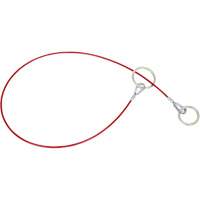 AS-21110-4 4' Cable Anchor with O-Ring Ends, Sling, Permanent Use Helyx Safety & Industrial Supplies