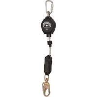 SRL-73302-10LE Cordage de s&eacute;curit&eacute; autor&eacute;tractable, 10', Acier galvanis&eacute;, Pivotant Helyx Safety & Industrial Supplies