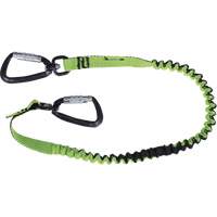 TT-9903 Slim Line Tool Lanyard, Bungee, Dual Carabiner Helyx Safety & Industrial Supplies