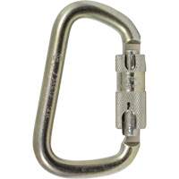 CP-03015-1 Zinc Plated Carabiner with 1" Gate Opening, Steel Helyx Safety & Industrial Supplies
