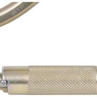 CP-04011-1 Zinc Plated Carabiner with 2" Gate Opening, Steel Helyx Safety & Industrial Supplies