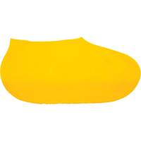 Couvre-chaussures jetables Boot Saver, Moyen, Latex de caoutchouc, Jaune Helyx Safety & Industrial Supplies