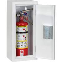 Armoire int&eacute;rieur pour extincteur, 8" la x 18" h x 6" p Helyx Safety & Industrial Supplies